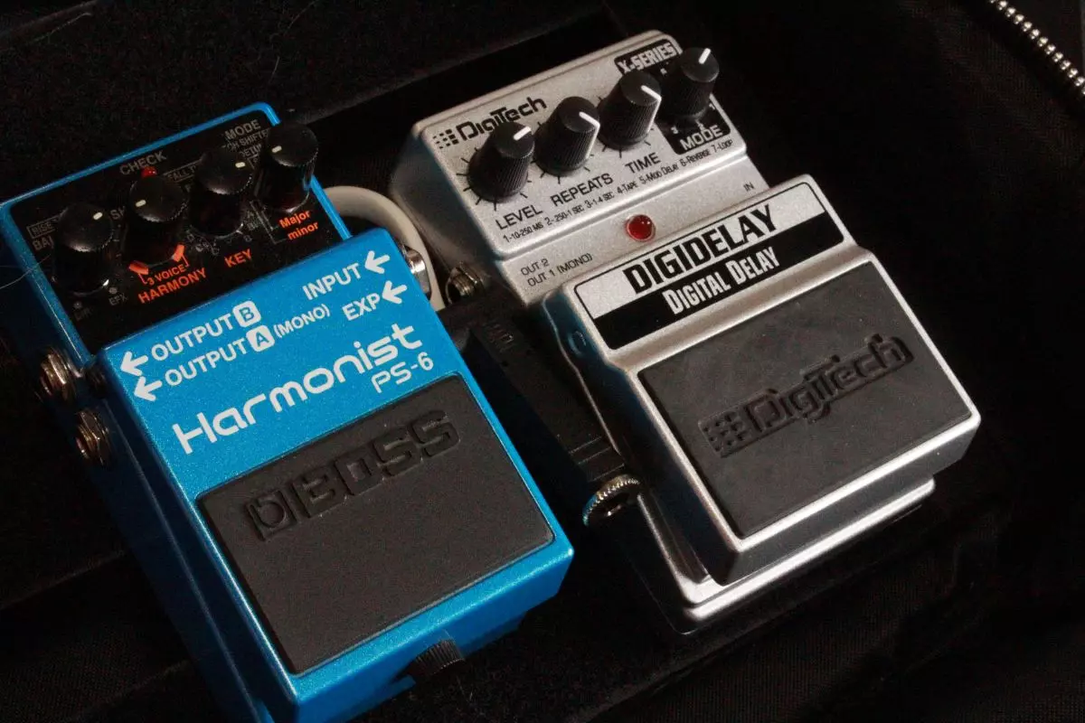 Boss and Digitech Pedals